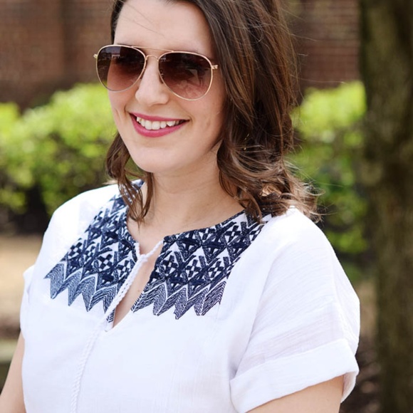 Women's Old Navy white embroidered dress Size XXL - Picture 5 of 6